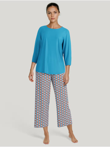 Calida Pyjama in azurit blue