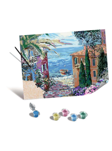 Ravensburger Malprodukte CreArt, Malen nach Zahlen Canvas Leinwand - Mediterrane Landschaft CreArt Canvas (Leinwand) Ab 12 Jahre in bunt