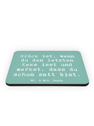 Mr. & Mrs. Panda haftmagnet Spruch Glück Erfüllung mit Spruch in Meeresbrise