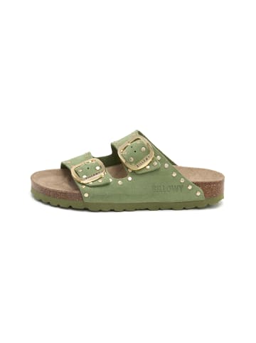 billowy Sandalen in grün