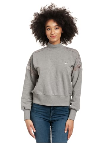 Vive Maria Rollkragenpullover Cosy Grey in grau meliert