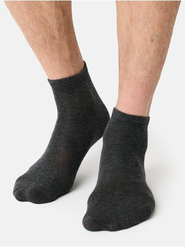 NUR DER Sneakersocken Classic in mittelgraumelange