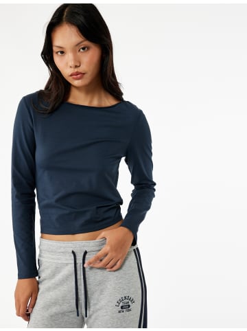 KOTON TSHIRT LS in Marineblau