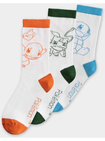 Pokémon Socke in Multicolor
