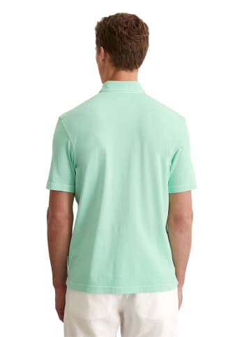Marc O'Polo Kurzarm-Poloshirt Jersey regular in dusty aqua
