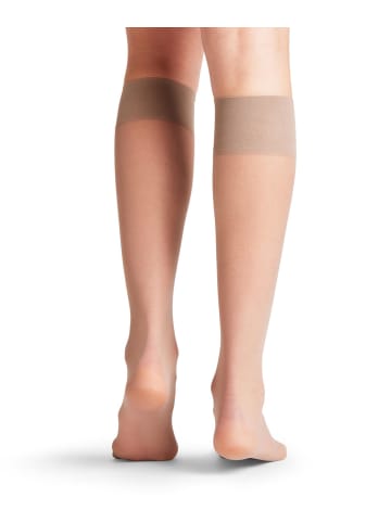 Falke Kniestrümpfe Pure Matt 20 DEN in Taupe