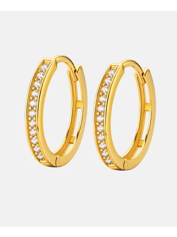 Diamant L'éternel Ohrringe aus 585 Gelbgold