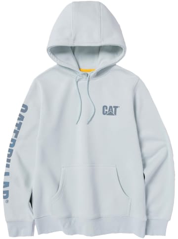 Kapuzensweatshirt in hellblau