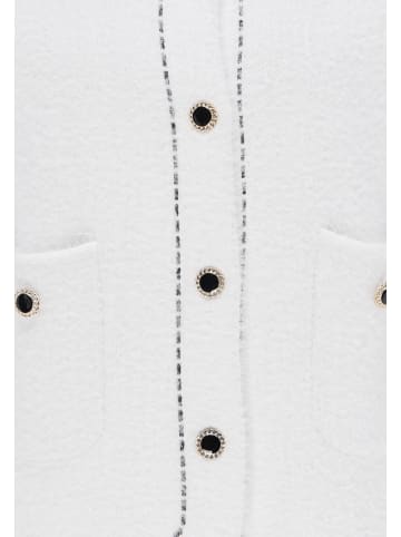 aleva Women Cardigan in Offwhite Black