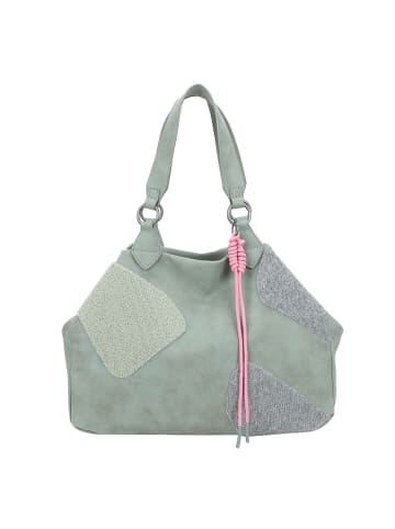 Fritzi aus Preußen Izzy Schultertasche 42 cm in soft salbei