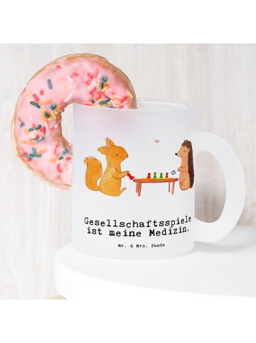 Mr. & Mrs. Panda Pott Eichhörnchen Gesellschaftsspiele mit Spruch in Transparent