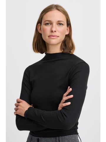 b. young Langarm-Shirt BYPAPILONE Slim fit in Black