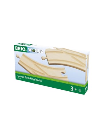 Brio Holzeisenbahn 63334600 Bogenweichen