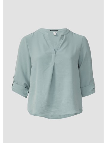 QS Bluse in 7217_helles petrol