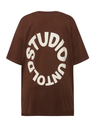 Studio Untold Shirt in kastanienbraun