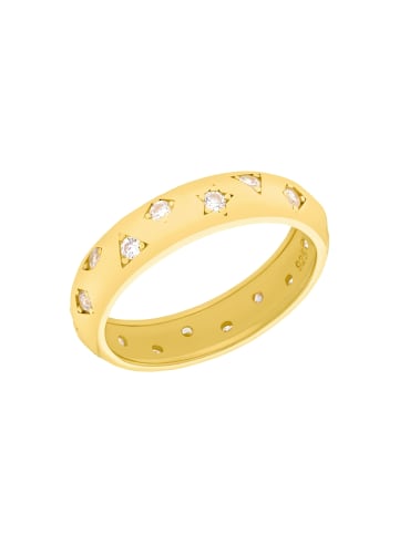 Amor Ring Silber 925, gelbvergoldet in Gold