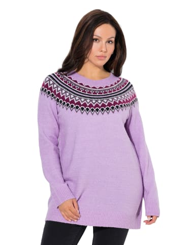 Ulla Popken Pullover in lavendel