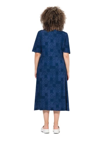Ulla Popken Kleid in dunkelblau