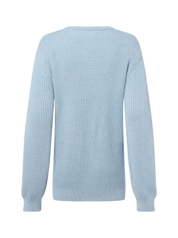 Nils Sundström Strickpullover in hellblau - 0001