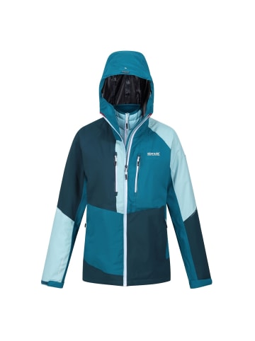 Regatta Carletta VIII 3 in 1 Doppeljacke   getapte Nähte Wasserdicht in Blau