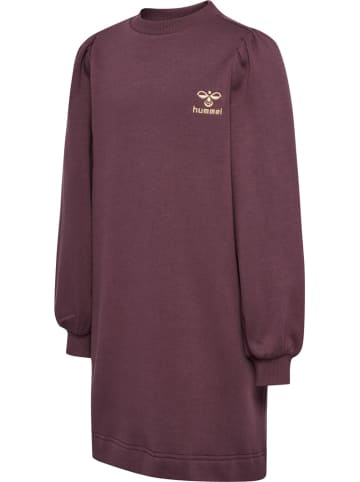 Hummel Midikleid "Hmltone Dress L/S" in Lila
