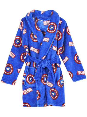 Cerda Kinder Bademantel Marvel Captain America in Blau