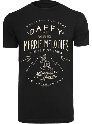 F4NT4STIC T-Shirt Looney Tunes Daffy Duck Vintage in schwarz