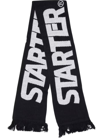 STARTER Scarf in black/lightasphalt/white