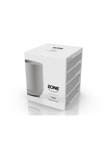 Zone Denmark Zahnbürstenbecher Time in Soft Grey
