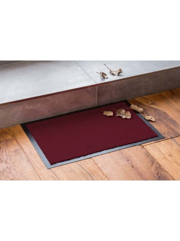 GMD Living Schmutzfangmatte "Easy Clean COMFORT" in Bordeaux Rot