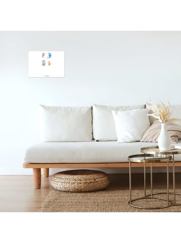 Mr. & Mrs. Panda tafel Big Einheit mit Spruch in Weiß