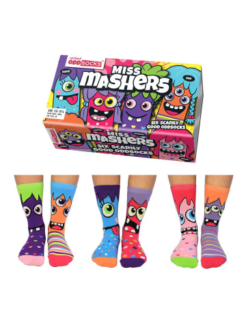 United Oddsocks Socken 3er Pack in Miss Mashers