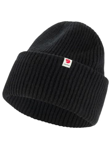 FJÄLLRÄVEN Heavy Beanie - Mütze (breeze blue) in schwarz