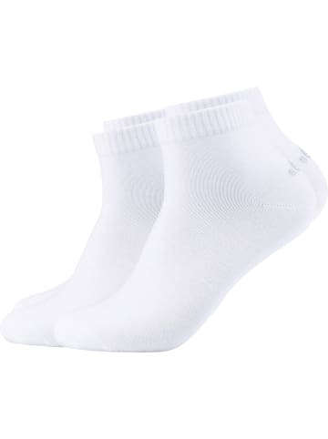 S. Oliver Unisex-Kurzsocken 2 Paar in weiß