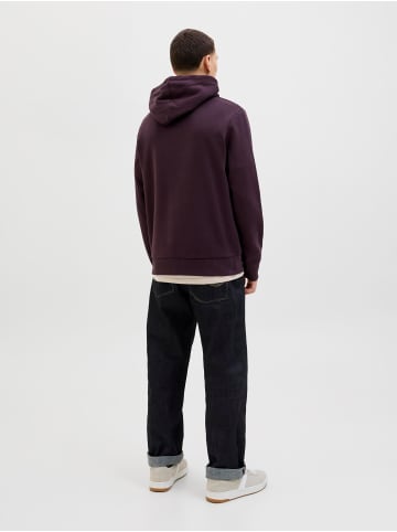 Jack & Jones Kapuzenpullover in Plum Perfect