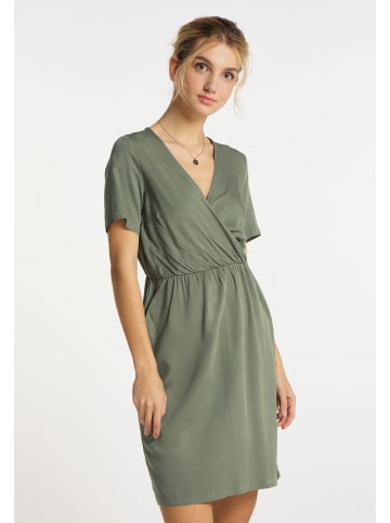 DreiMaster Damen Kleid in Oliv