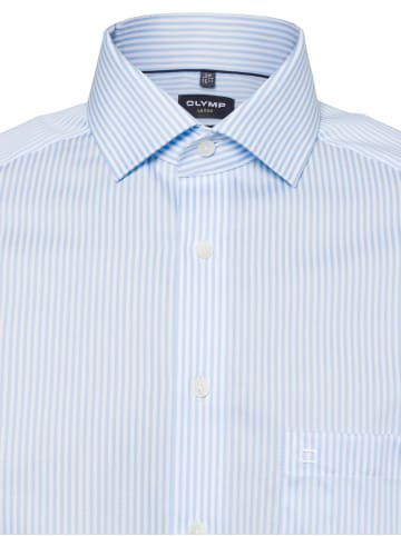 OLYMP Businesshemd in hellblau weiß