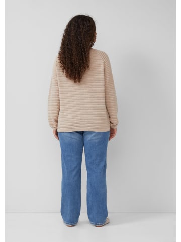 QS Strickpullover in 82W0_sandfarben