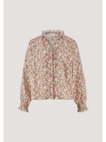 Hessnatur Hessnatur Print Bluse Relaxed aus reiner Bio-Baumwolle in cocos