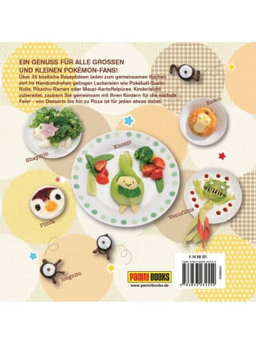 Panini Verlags GmbH Das Pokémon Kochbuch: Einfache Rezepte, die Spaß machen!