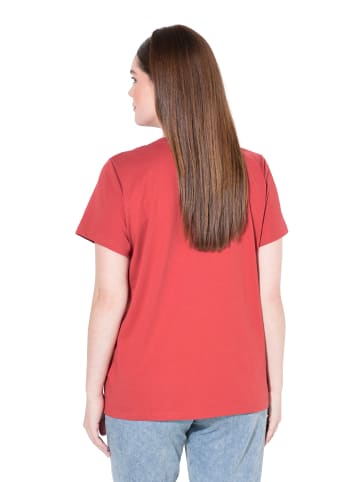 Ulla Popken Shirt in rostrot