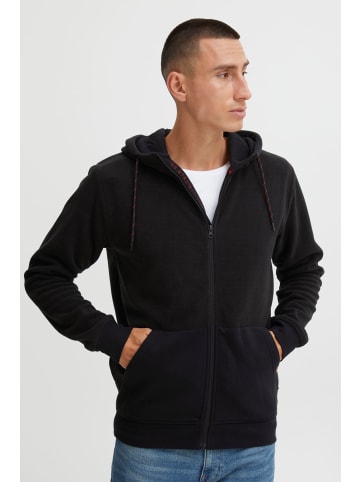INDICODE Kapuzenfleecejacke IDLando in Schwarz