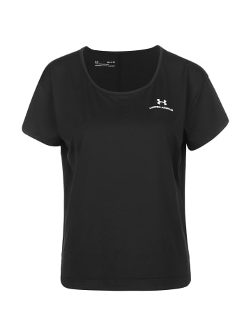 Under Armour Trainingsshirt Rush Energy Core in schwarz / weiß