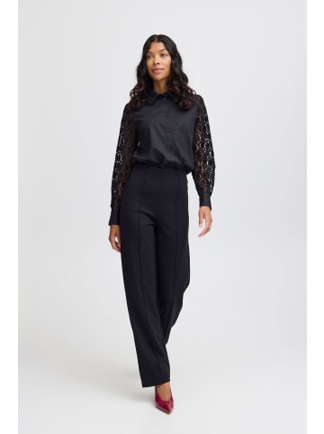 b. young BYPARRIN STR PANTS - regular fit in Black