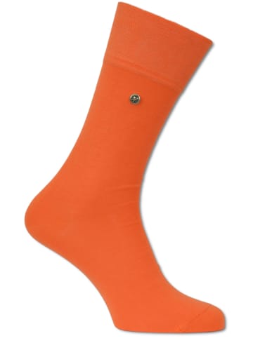 Carlo Colucci Businesssocken Venezia in Orange