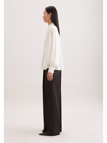 Seidensticker Ausgestellte Bluse Regular in Weiß