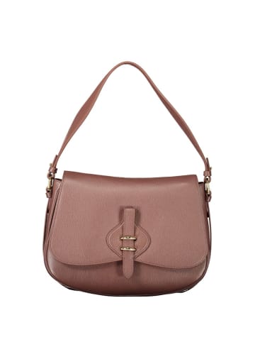 COCCINELLE Braun Damen mit Removable Strap und Compartments Tasche aus Leder