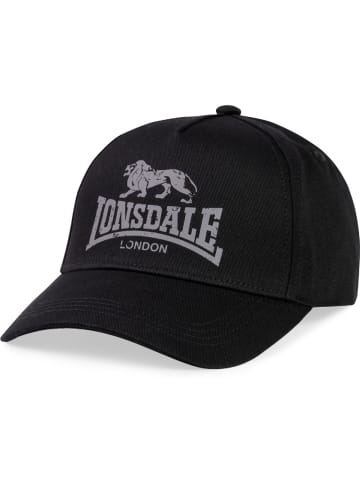 Lonsdale Cap "Norbury Kappe" in Schwarz