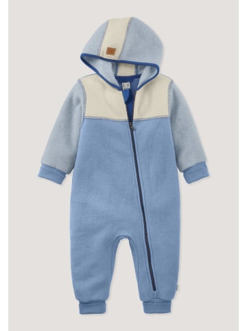 Hessnatur Softfleece Overall Regular in rivierablau