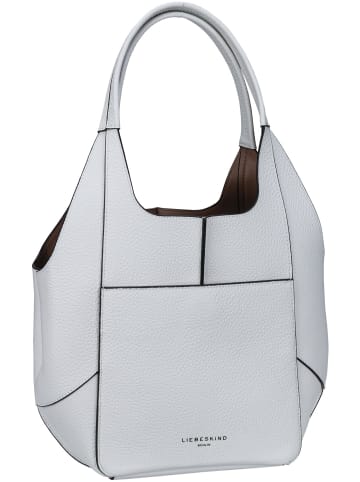 LIEBESKIND BERLIN Handtasche Lilly Tote Pebble M in Offwhite